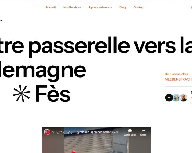 Création de site web moderne pour école privée | Attirez plus d’élèves en ligne