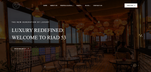 Création d’un site web hôtelier moderne | Riad 53 Maroc